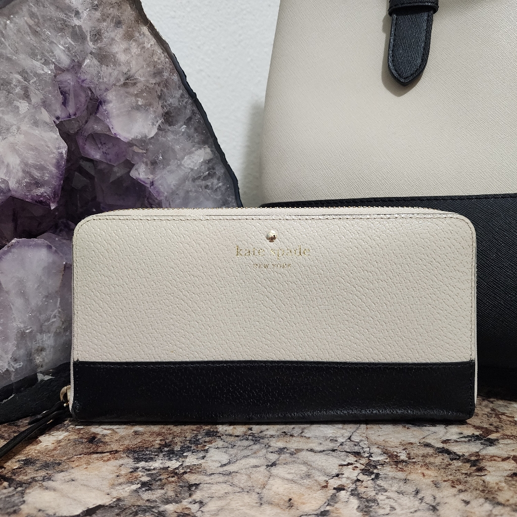 Kate Spade Bundle - Large Colorblock Tote + Zippy Wallet